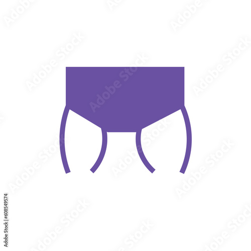 garment underpants wear solid icon
