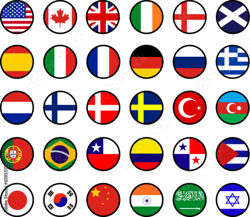 vector set of world flags Free Download vector set of world flags - GFXLoad