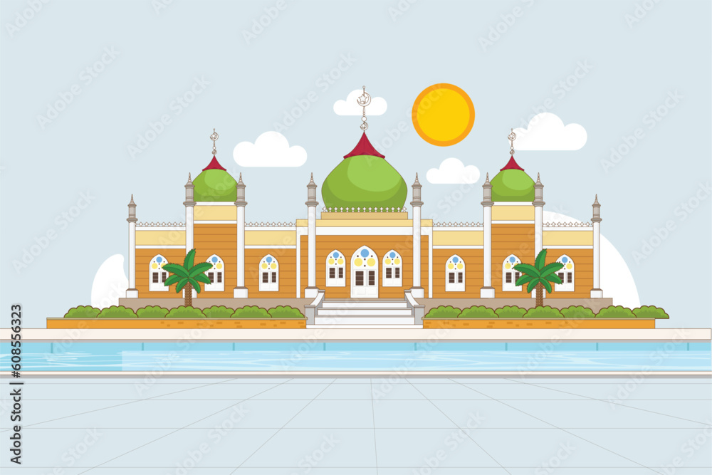 Pattani central mosque thailand south thailand malay muslim mejority Pattani central mosque thailand south thailand malay muslim mejority