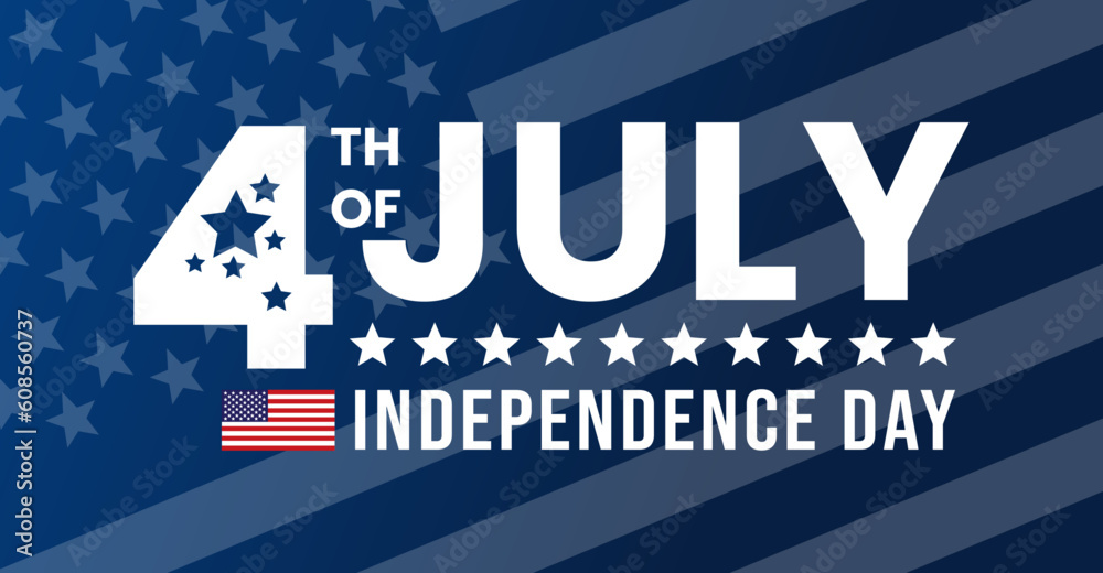 Happy 4th of July, USA Background