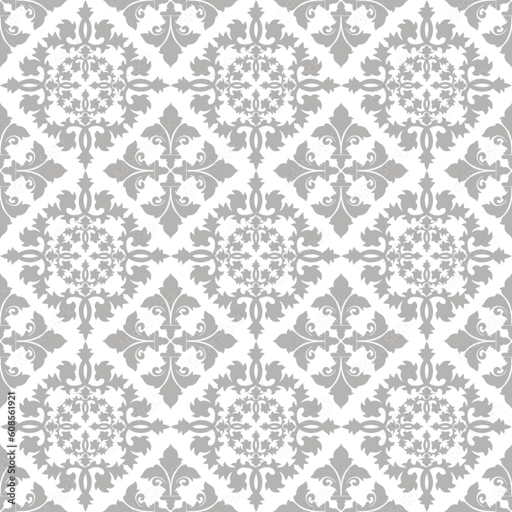 Beautiful and fashion floral pattern background