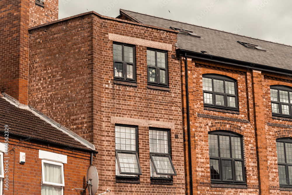 Old English houses ,architecture and streets of England