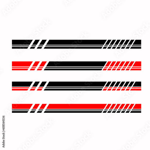 rally car wrapping background sticker design vector