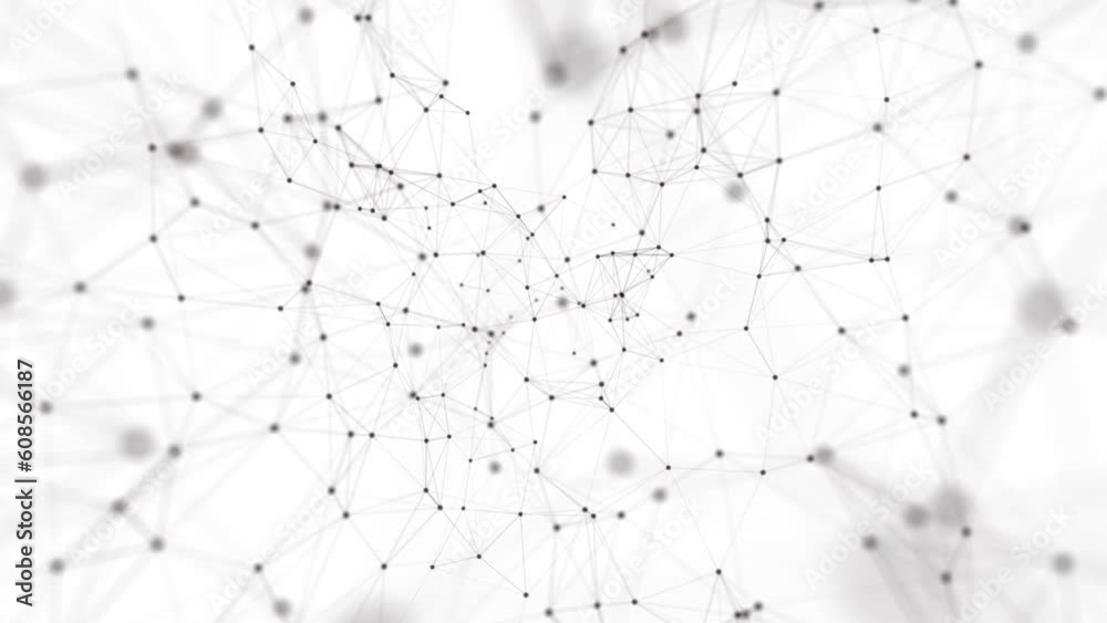 Abstract futuristic - technology with polygonal shapes on white background. Design digital technology concept.