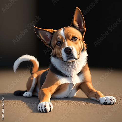 Cute and adorable little do...