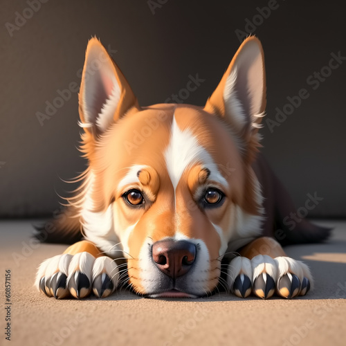 Cute and adorable little do...