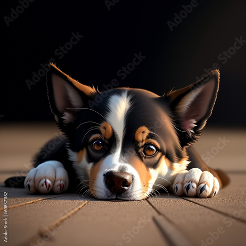 Cute and adorable little do...