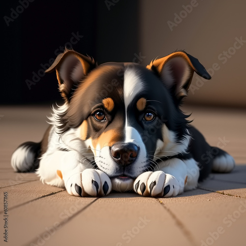 Cute and adorable little do...
