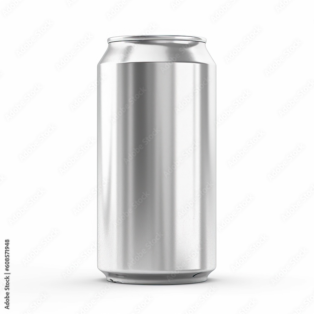 Portrait soda cans mockup isolated on white AI Generative Portrait soda cans mockup isolated on white AI Generative