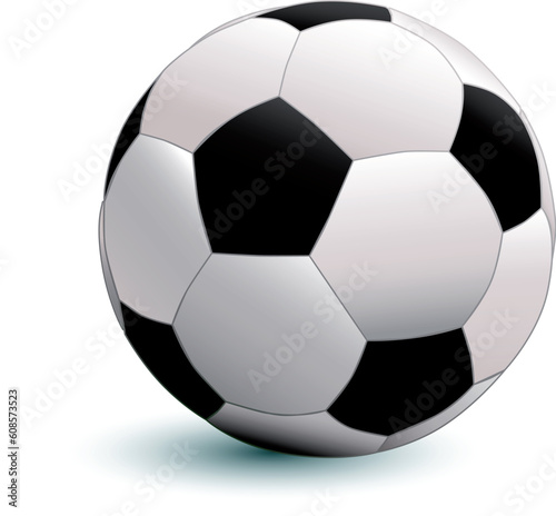 3d goal text with soccer ball