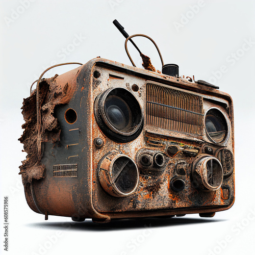 AI generative aged objects