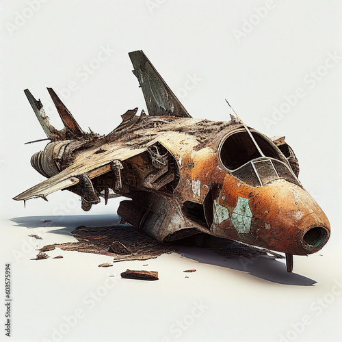 AI generative aged objects