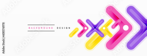 Minimal geometric background cross line. Design for wallpaper, banner, background, landing page, wall art, invitation, prints, posters