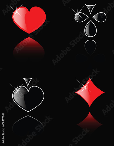 vector play card set eps 8