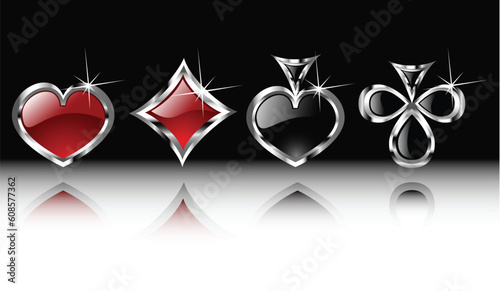 vector play card set eps 8