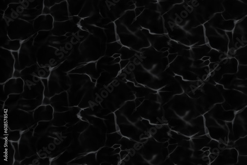 Flowing water wave pattern black gray background