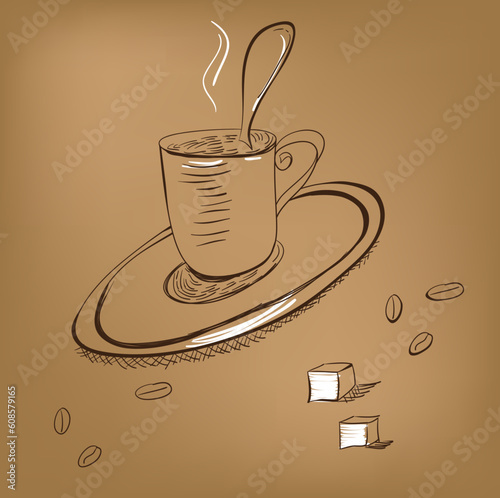 A cup of coffee
