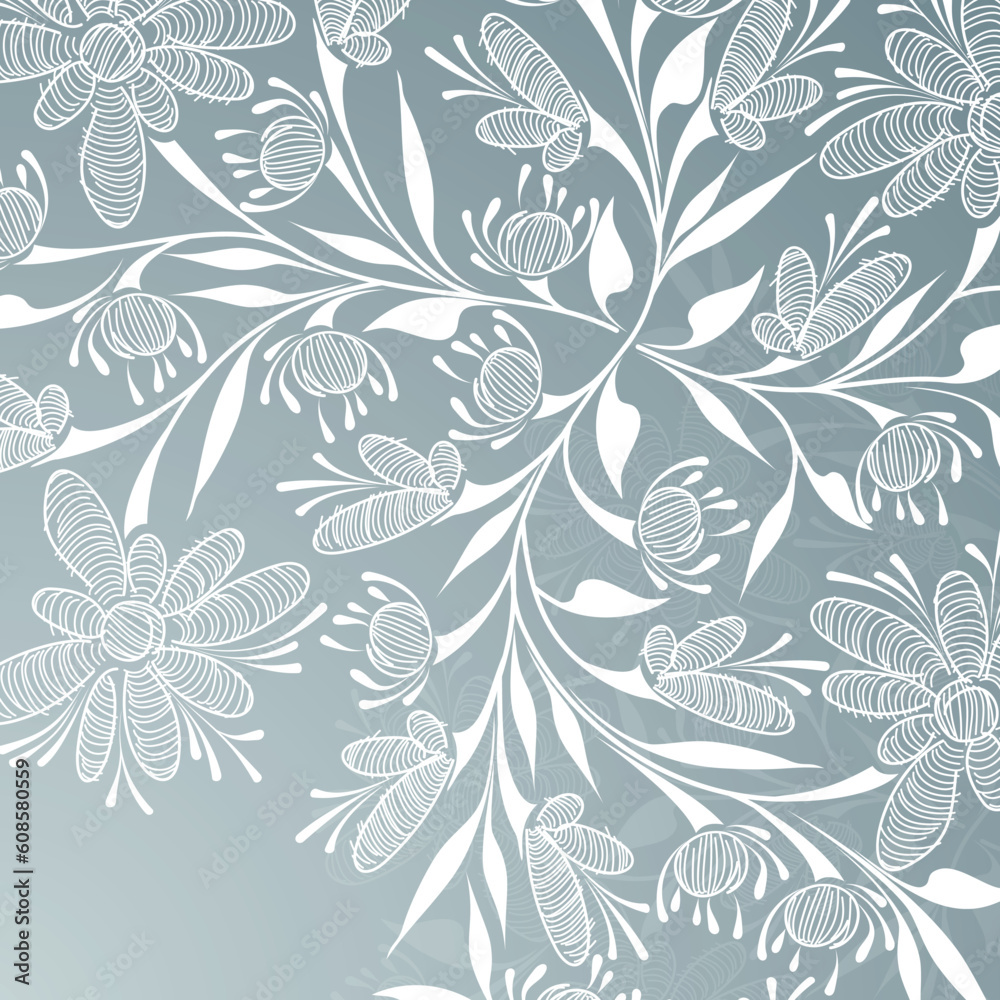 Obraz premium floral background
