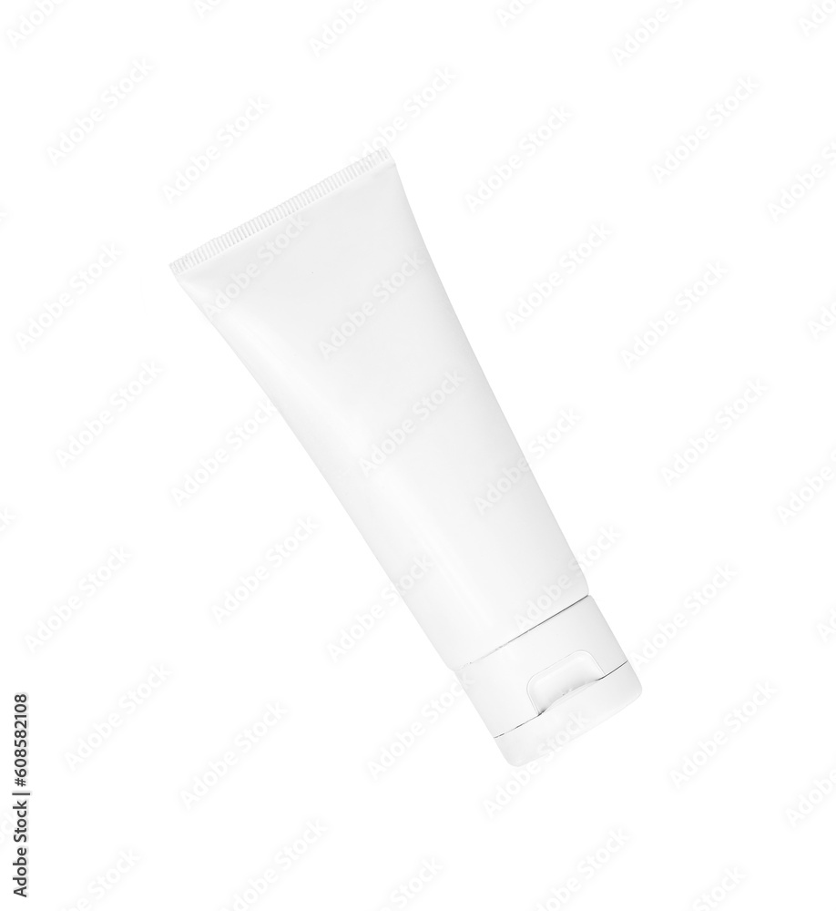 white cosmetic container tube white cosmetic container tube