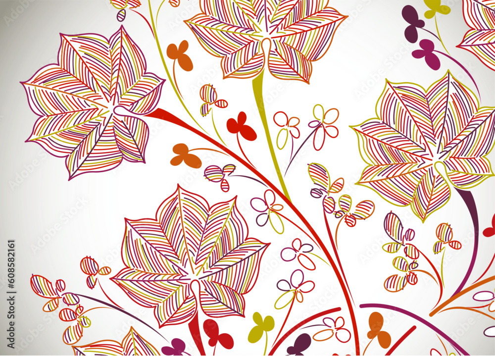Fototapeta premium floral background