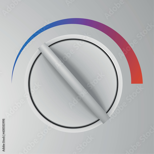illustration of a heat and cold control unit
