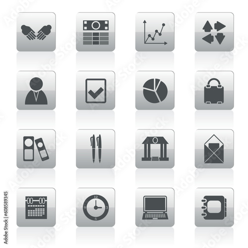 Business and Office icons - vector icon set