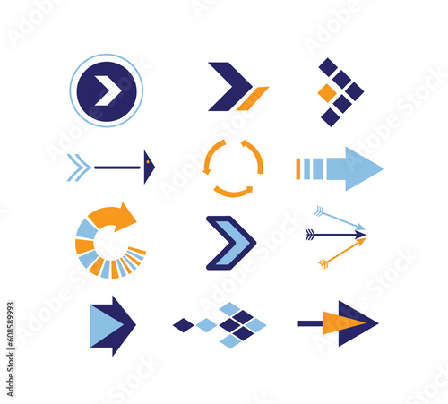 Free Download Directions Icons vector - GFXLoad