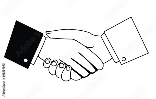 businessmen shaking hands