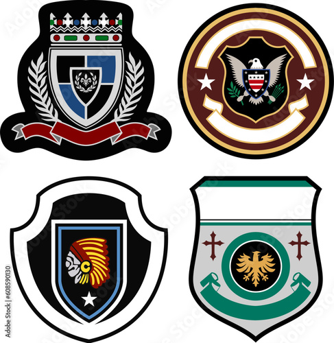 classic badge shield collection