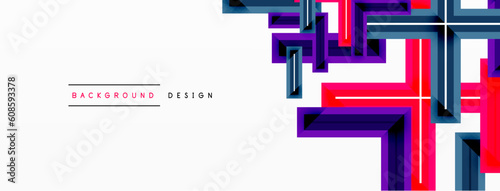 Cross line background minimal geometric template. Design for wallpaper, banner, background, landing page, wall art, invitation, prints, posters