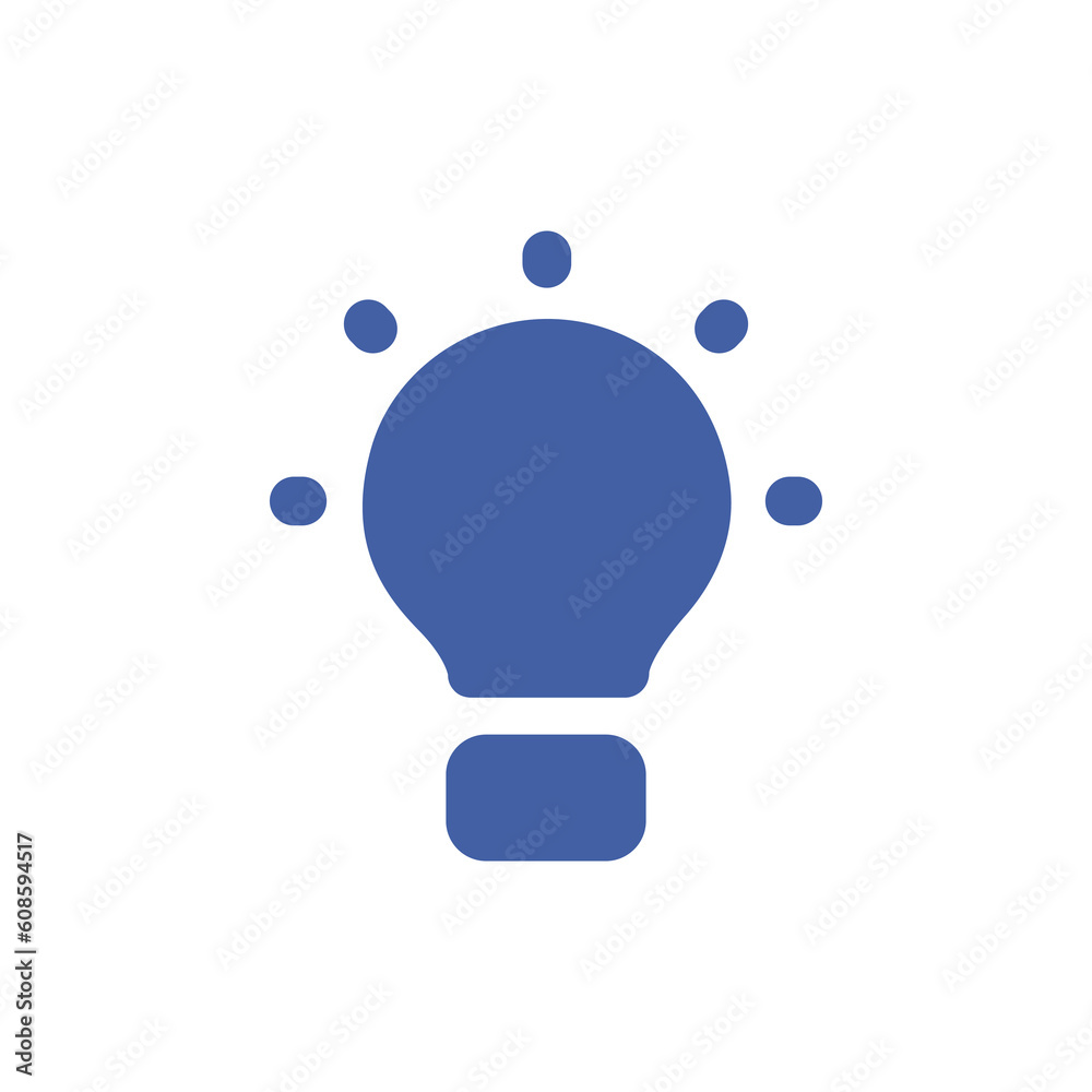Light Bulb icon vector. Light Bulb flat style isolated on a white background - stock vector. Light Bulb icon vector. Light Bulb flat style isolated on a white background - stock vector.