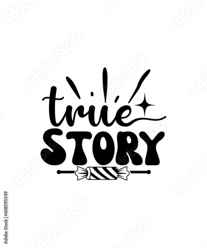 true story svg design