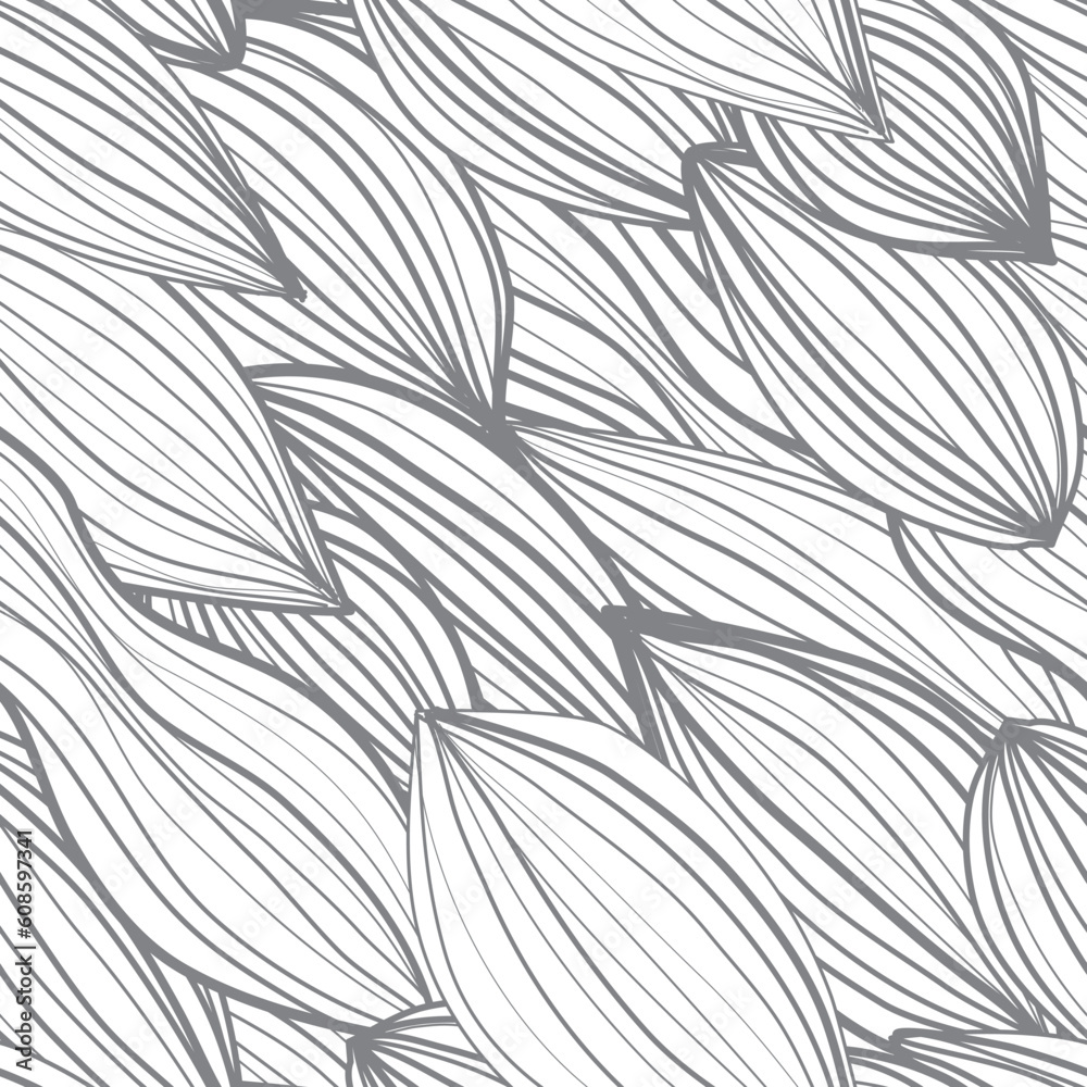 Seamless abstract pattern,leaves and strips Seamless abstract pattern,leaves and strips
