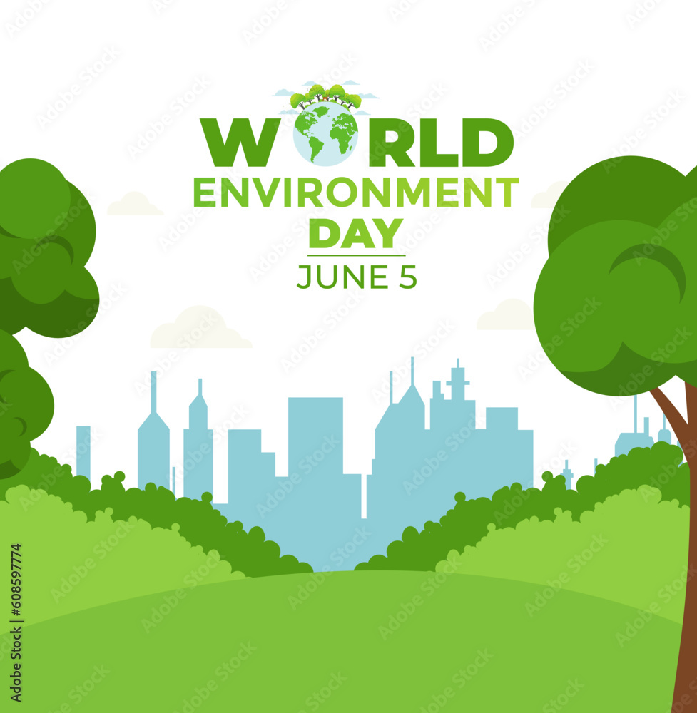 World Environment Day. Education and campaigns on the importance of