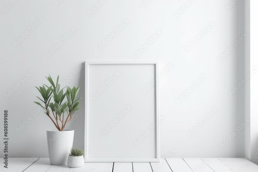 Mockup frame background. Generate Ai Mockup frame background. Generate Ai