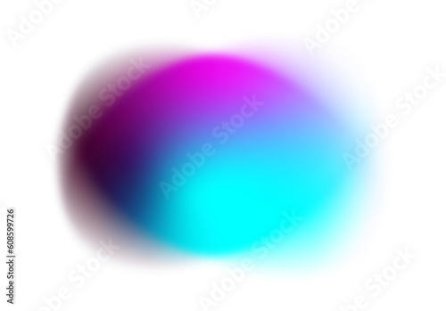 Sphere gradient overlay. Soft light leak element