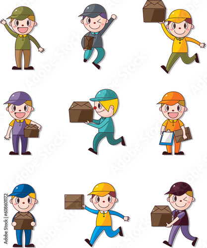 Express delivery people