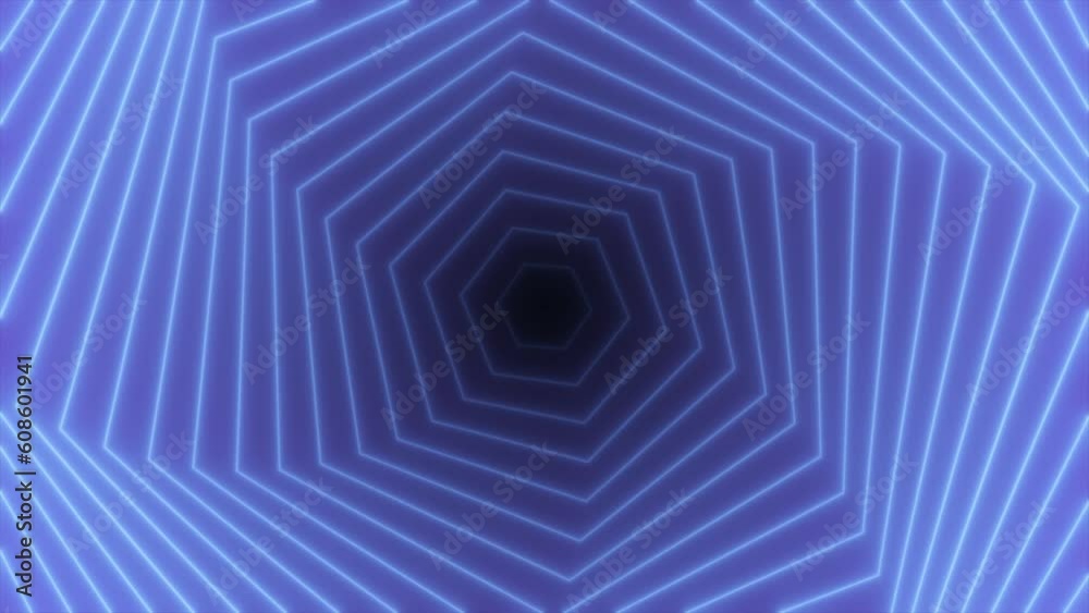 Mesmerizing hypnotic bright hexagon for music Mesmerizing hypnotic bright hexagon for music