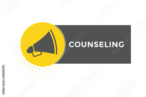 counseling  vectors, sign, level bubble speech counseling
