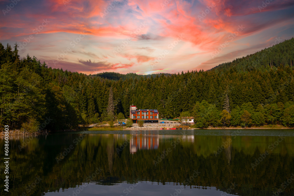Blacklake (Karagöl) Savsat has been brought to tourism in its newly restored state. Blacklake (Karagöl) Savsat has been brought to tourism in its newly restored state.