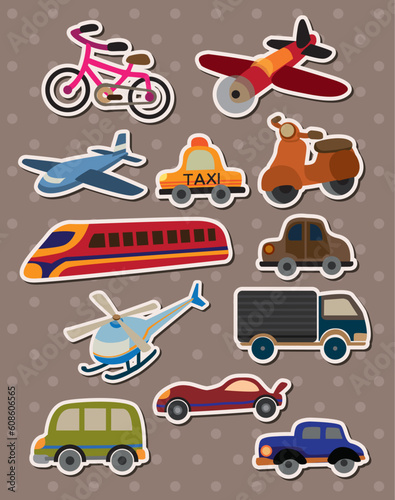 Transport stickers