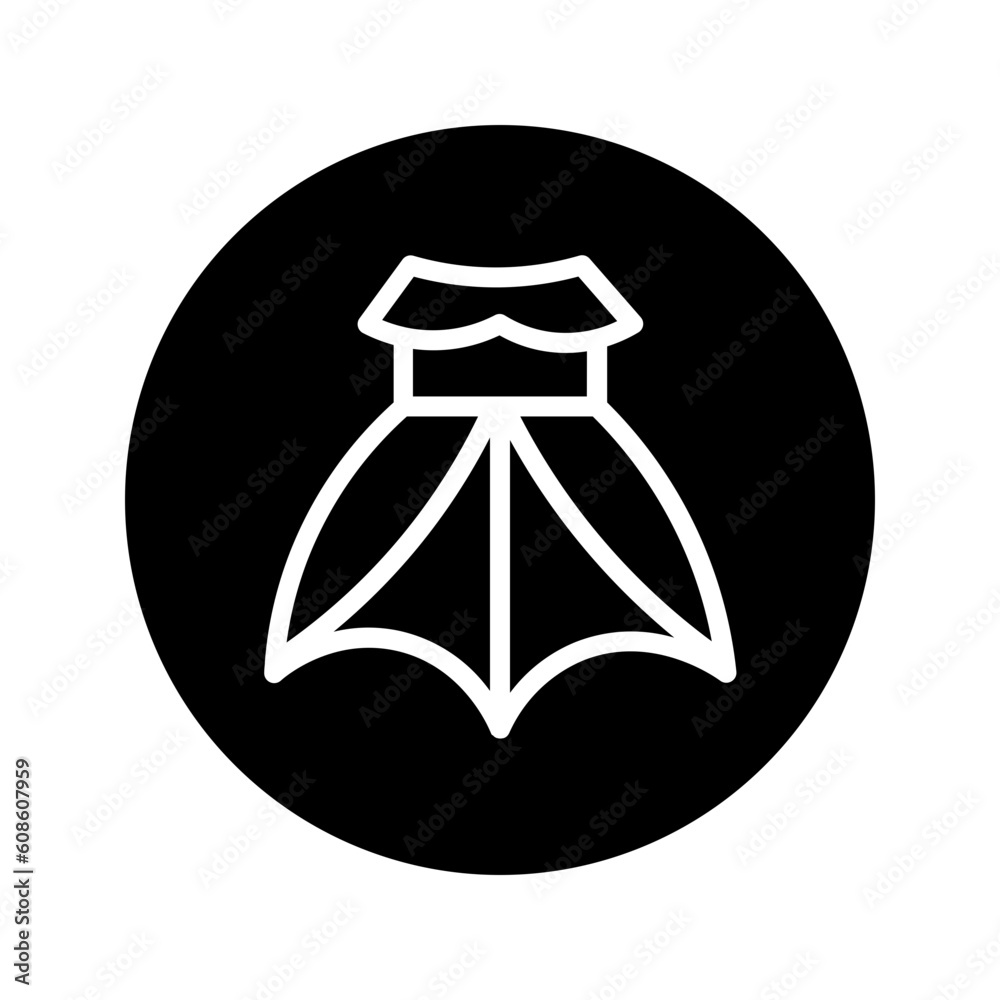 Dress Fashion Female Solid Icon Dress Fashion Female Solid Icon