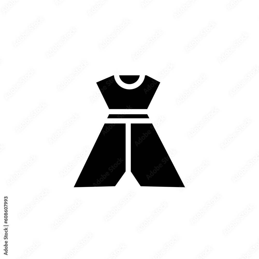 Dress Fashion Female Solid Icon Dress Fashion Female Solid Icon