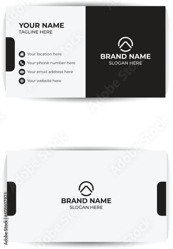 Modern Creative Clean Elegant Colorful Awesome Corporate Business Card