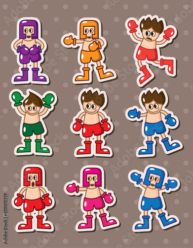 boxer stickers