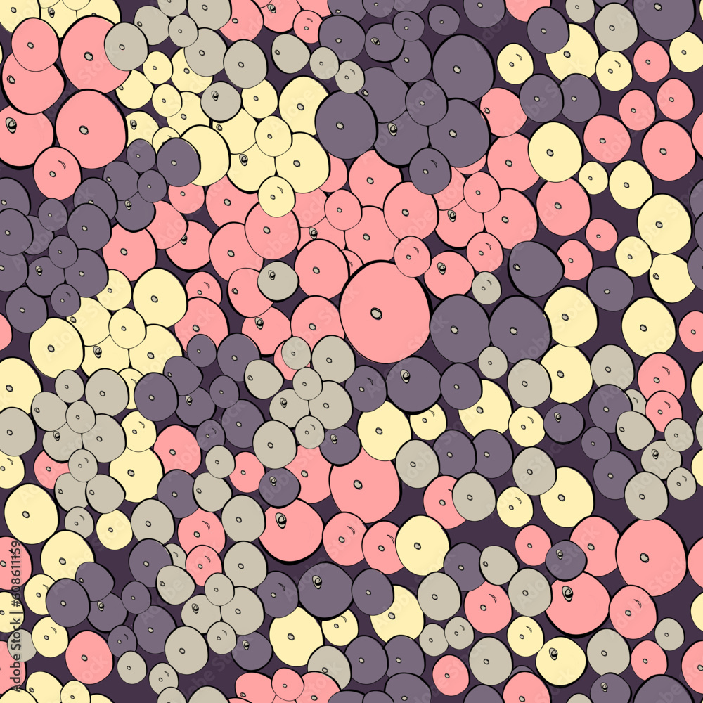 Cartoon style seamless wallpaper Cartoon style seamless wallpaper
