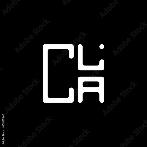 CLA letter logo abstract creative design. CLA unique design	