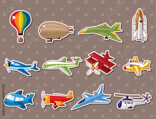 airplane stickers