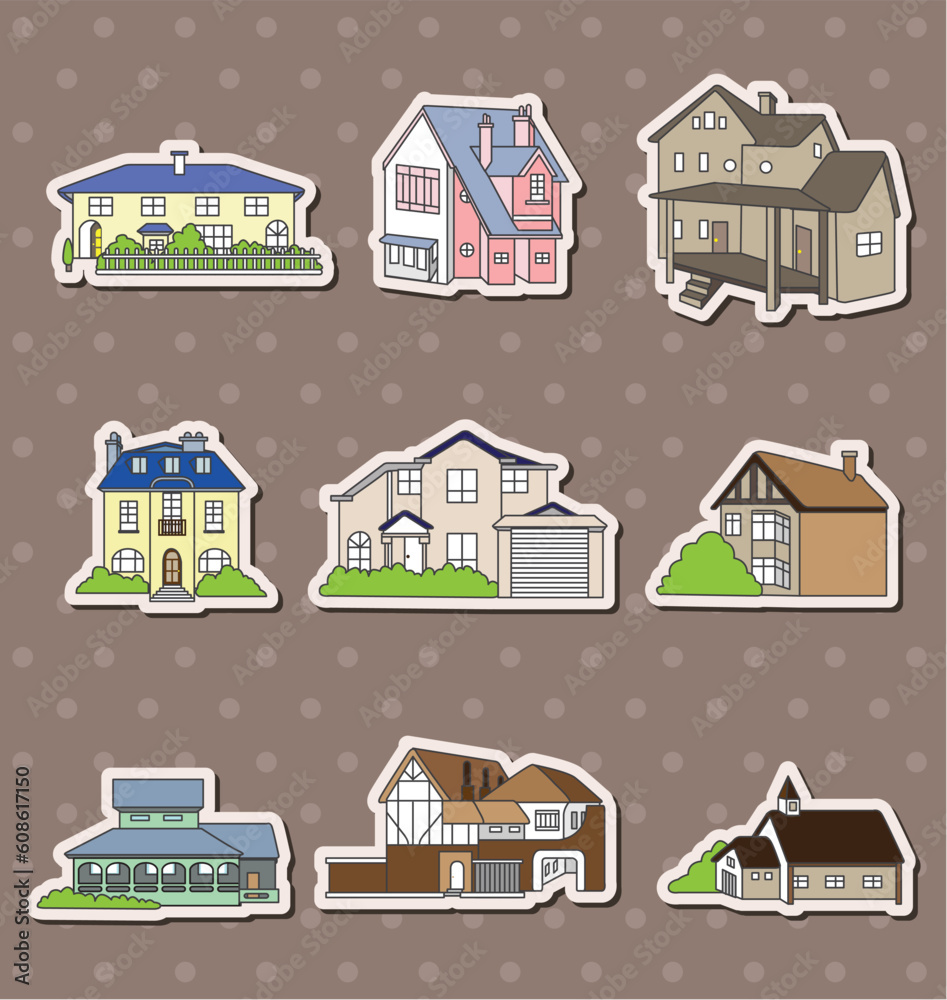 house stickers house stickers