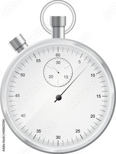 silver stopwatch. Also available as a Vector in Adobe illustrator EPS format, compressed in a zip file. The vector version be scaled to any size without loss of quality.